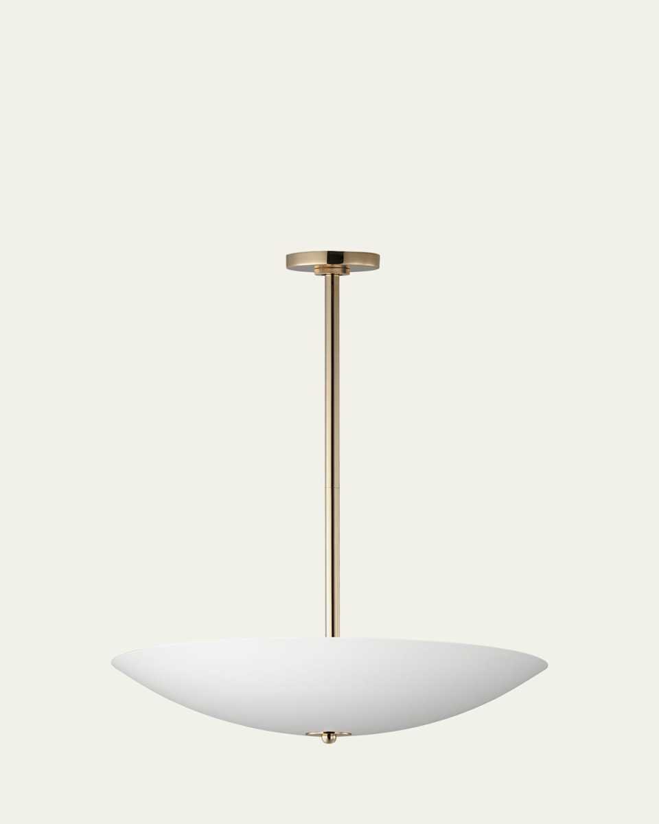 Vesta 24" White LED Pendant